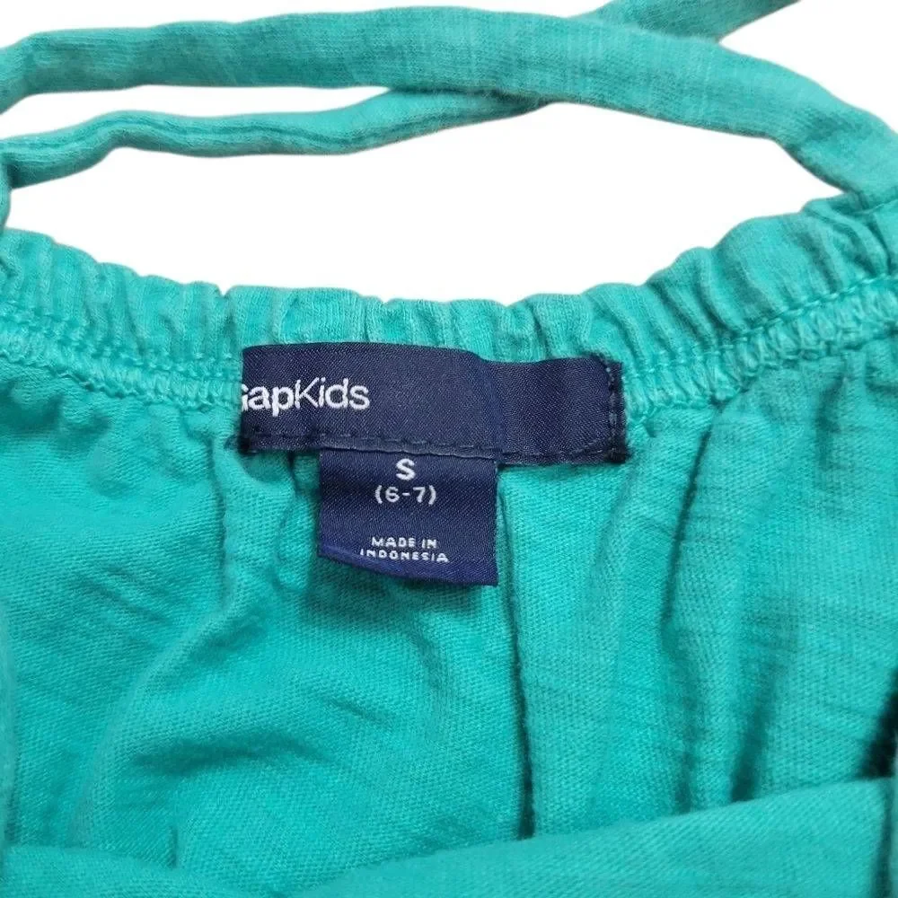 Gap Kids teal romper S6/7